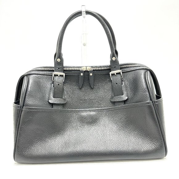 Burberry shawl/logo Bag Duffle Bag Black SilverHardware - Picture 1 of 10